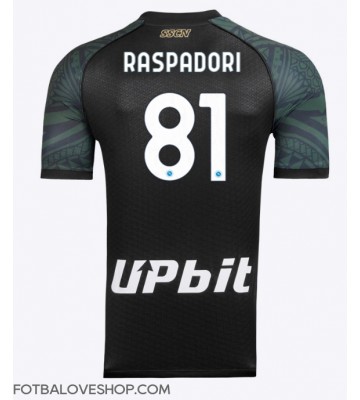 SSC Napoli Giacomo Raspadori #81 Alternativní Dres 2023-24 Krátký Rukáv