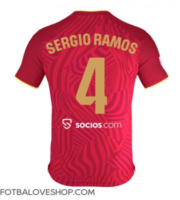 Sevilla Sergio Ramos #4 Venkovní Dres 2023-24 Krátký Rukáv