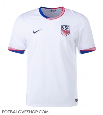 Spojené Státy Domácí Dres Copa America 2024 Krátký Rukáv