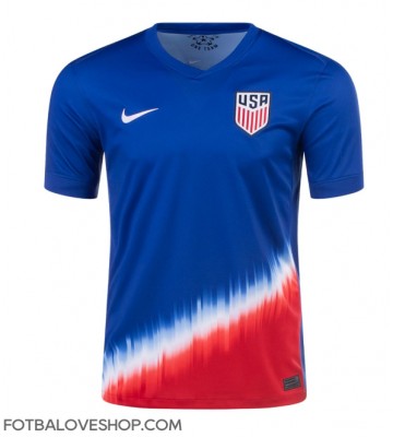 Spojené Státy Venkovní Dres Copa America 2024 Krátký Rukáv