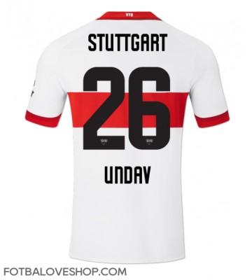 Stuttgart Deniz Undav #26 Domácí Dres 2024-25 Krátký Rukáv