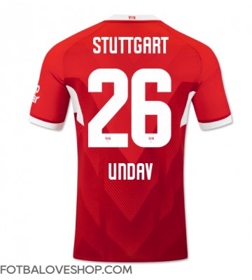 Stuttgart Deniz Undav #26 Venkovní Dres 2024-25 Krátký Rukáv