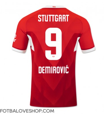 Stuttgart Ermedin Demirovic #9 Venkovní Dres 2024-25 Krátký Rukáv