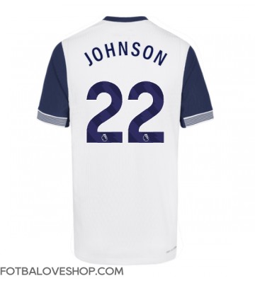 Tottenham Hotspur Brennan Johnson #22 Domácí Dres 2024-25 Krátký Rukáv