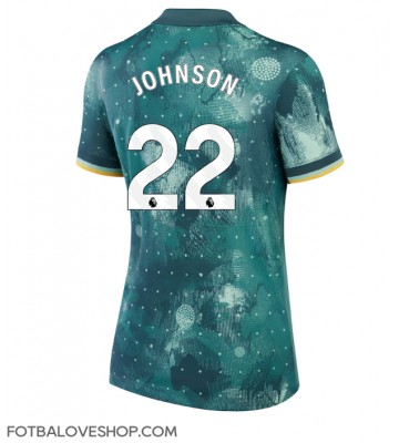 Tottenham Hotspur Brennan Johnson #22 Dámské Alternativní Dres 2024-25 Krátký Rukáv