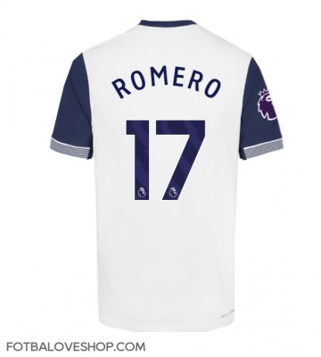 Tottenham Hotspur Cristian Romero #17 Domácí Dres 2024-25 Krátký Rukáv