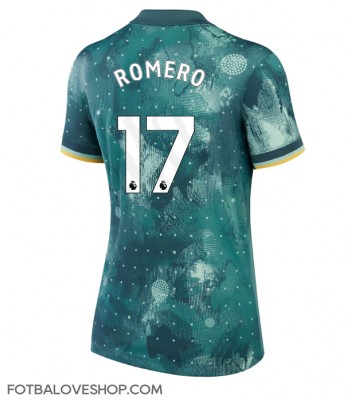 Tottenham Hotspur Cristian Romero #17 Dámské Alternativní Dres 2024-25 Krátký Rukáv