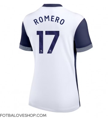 Tottenham Hotspur Cristian Romero #17 Dámské Domácí Dres 2024-25 Krátký Rukáv