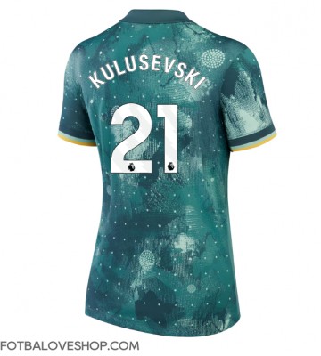 Tottenham Hotspur Dejan Kulusevski #21 Dámské Alternativní Dres 2024-25 Krátký Rukáv