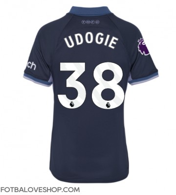 Tottenham Hotspur Destiny Udogie #38 Dámské Venkovní Dres 2023-24 Krátký Rukáv