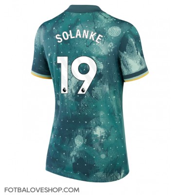 Tottenham Hotspur Dominic Solanke #19 Dámské Alternativní Dres 2024-25 Krátký Rukáv