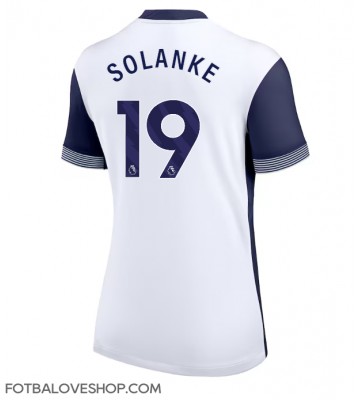 Tottenham Hotspur Dominic Solanke #19 Dámské Domácí Dres 2024-25 Krátký Rukáv