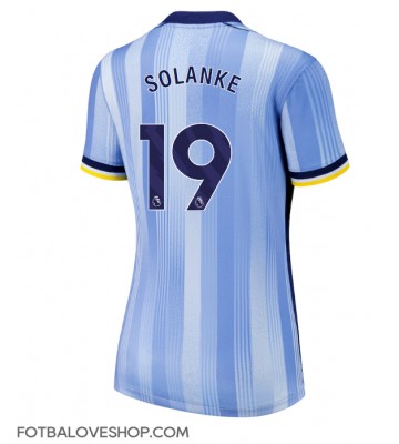 Tottenham Hotspur Dominic Solanke #19 Dámské Venkovní Dres 2024-25 Krátký Rukáv