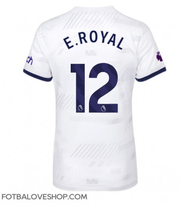 Tottenham Hotspur Emerson Royal #12 Dámské Domácí Dres 2023-24 Krátký Rukáv