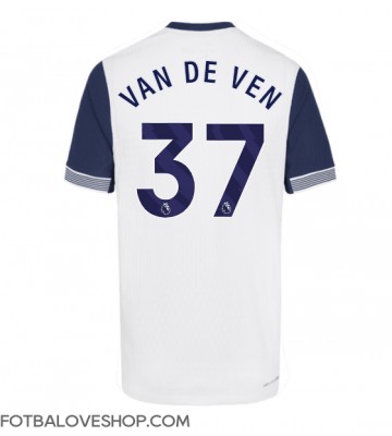 Tottenham Hotspur Micky van de Ven #37 Domácí Dres 2024-25 Krátký Rukáv