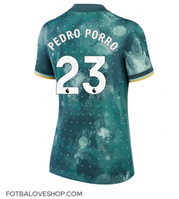 Tottenham Hotspur Pedro Porro #23 Dámské Alternativní Dres 2024-25 Krátký Rukáv