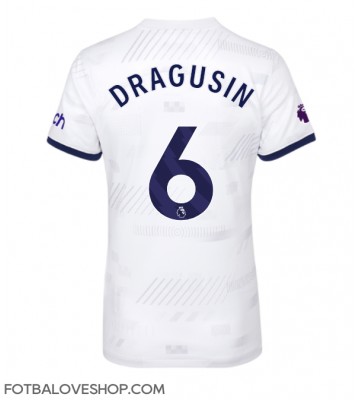 Tottenham Hotspur Radu Dragusin #6 Dámské Domácí Dres 2023-24 Krátký Rukáv