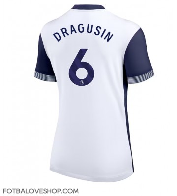 Tottenham Hotspur Radu Dragusin #6 Dámské Domácí Dres 2024-25 Krátký Rukáv