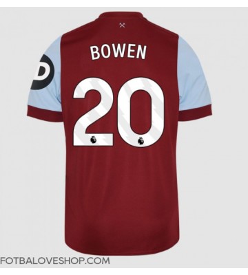West Ham United Jarrod Bowen #20 Domácí Dres 2023-24 Krátký Rukáv