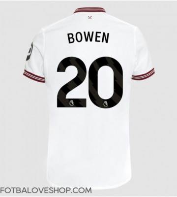 West Ham United Jarrod Bowen #20 Venkovní Dres 2023-24 Krátký Rukáv