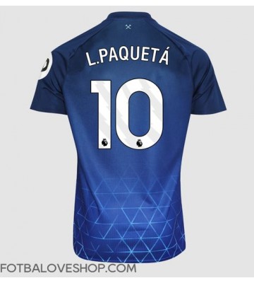West Ham United Lucas Paqueta #10 Alternativní Dres 2023-24 Krátký Rukáv