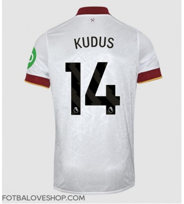 West Ham United Mohammed Kudus #14 Alternativní Dres 2024-25 Krátký Rukáv