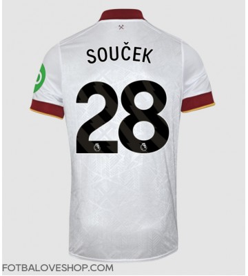 West Ham United Tomas Soucek #28 Alternativní Dres 2024-25 Krátký Rukáv